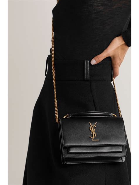 sunset ysl noir|saint laurent sunset bag.